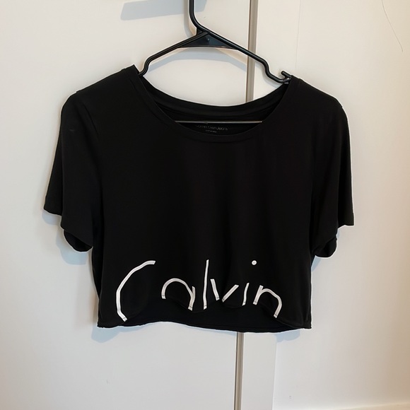 Black Calvin Klein short sleeve t-shirt Size Medium - Picture 5 of 5